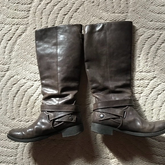 Leather moto boots - Picture 2 of 8
